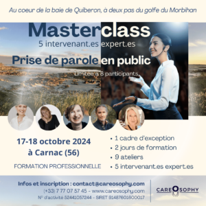 Master class prise de parole en public